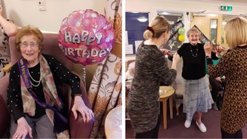 Resident turns 99 years young at Dukinfield care home